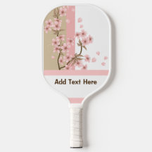 Anpassningsbar Pastel Blommigt Pickleball Paddle