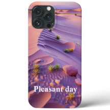 Anpassningsbar Pastel Desert med Cactus Plant Mono