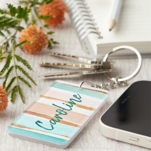 Anpassningsbar Pastel Mint Grönt Guld Glitter Stri