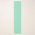 Anpassningsbar Pastel Mint Solid Färg minimalist B Sjal<br><div class="desc">Lovable light vår myntpepermint färg. Minimalistisk enkel modern trendig chic stil pastellaaestetik i myntfast färg. Mint home decor,  mint bröllop decor aestesideor,  myntkök,  mynta färg.</div>