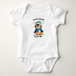 Anpassningsbar Penguin Baby Kostym - Auntie Sarah  T Shirt