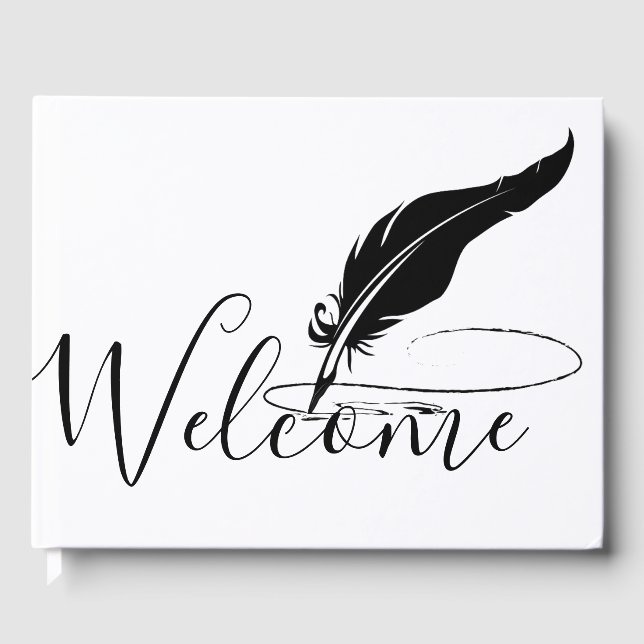 Anpassningsbar - penna gästböcker (Framsida)