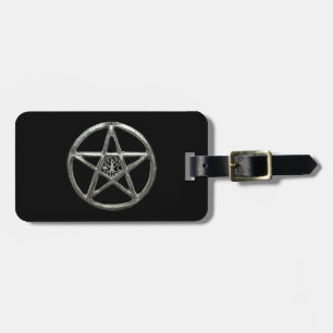 Anpassningsbar Pentacle Livets träd Luggage Tag Bagagebricka