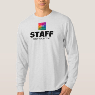 Anpassningsbar Personal Manar Ash Grått Långärmad T Shirt