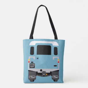 ANPASSNINGSBAR PERSONALISERA BLUE LAND ROVER SERIE TYGKASSE