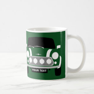 ANPASSNINGSBAR PERSONALISERA CLASSIC MINI CaR Coff Kaffemugg
