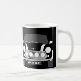 ANPASSNINGSBAR PERSONALISERA CLASSIC MINI CaR Coff Kaffemugg