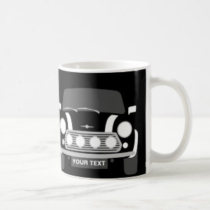 ANPASSNINGSBAR PERSONALISERA CLASSIC MINI CaR Coff Kaffemugg