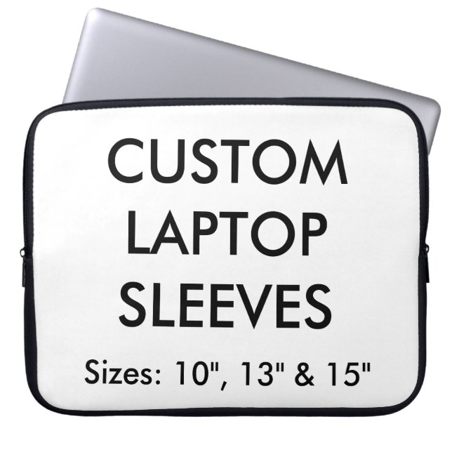 Anpassningsbar personifierade 15" bärbar dator laptop sleeve (Framsidan)