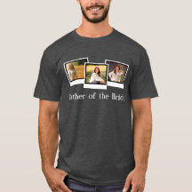 Anpassningsbar Personlig 3 Foto Far i Briden