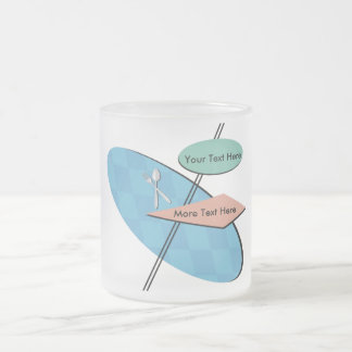 Anpassningsbar Personlig 50s Middag Mugg