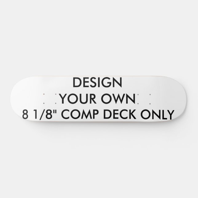 Anpassningsbar Personlig 8 1/8-tums kompositskikt Mini Skateboard Bräda 18,5 Cm (Horz)