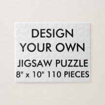 Anpassningsbar Personlig 8" x10" Jigszawa Puzzle 1