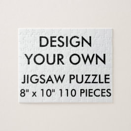 Anpassningsbar Personlig 8" x10" Jigszawa Puzzle 1 Pussel