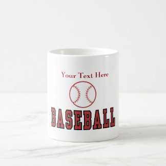 Anpassningsbar Personlig Baseball Mugg