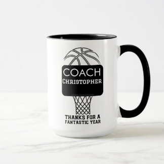 Anpassningsbar Personlig Basketball Coach-gåvor Mugg