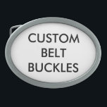 Anpassningsbar Personlig Blockera tom Bälte-mall<br><div class="desc">Personlig med anpassningsbar OVAL PEWTER BÄLTE BUCKLE Blank Template - 3, 75 x 2, 75 tum. Utforma,  skapa,  gör ditt eget. Ditt foto,  din bild,  din text i fullt skriver ut på låsbeslagets framsida. Tillverkad i USA. Finns i Rektangel- eller ovalform.

Bäst för födelsedag och julklappar för manar.</div>