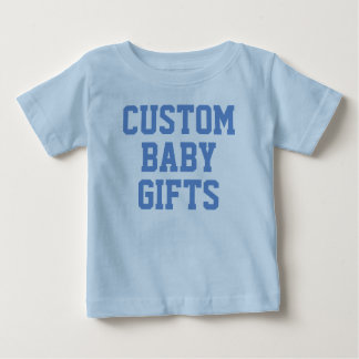 Anpassningsbar Personlig Blue Baby & Småbarn T-Shi T Shirt