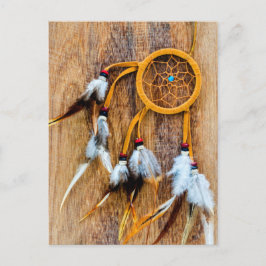 Anpassningsbar Personlig Brown Dream Catcher Vykort