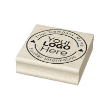 Anpassningsbar Personlig Business Logotyp Rubber F