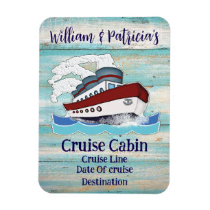 Anpassningsbar Personlig Cruise Cabin Stateroom Do Magnet