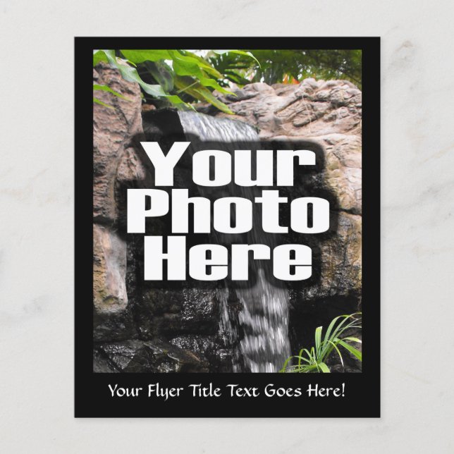 Anpassningsbar Personlig Digital Photo Add Your Bi Flygblad (Framsidan)