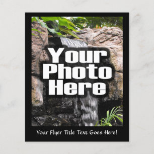 Anpassningsbar Personlig Digital Photo Add Your Bi Flygblad