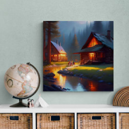 Anpassningsbar Personlig Digital Watercolor Print Poster