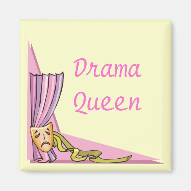 Anpassningsbar Personlig Drama Theater Magnets Magnet (Framsidan)