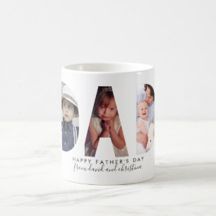 Anpassningsbar Personlig Fars dag Gift Pappa Kärl Kaffemugg