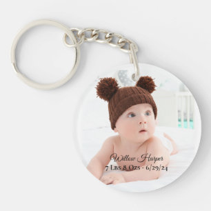 Anpassningsbar Personlig Foto Birth Baby Keepsak