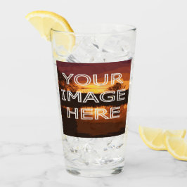 Anpassningsbar Personlig Fotofärgglas Glaskopp