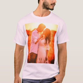Anpassningsbar personlig fotoutskrift t shirt