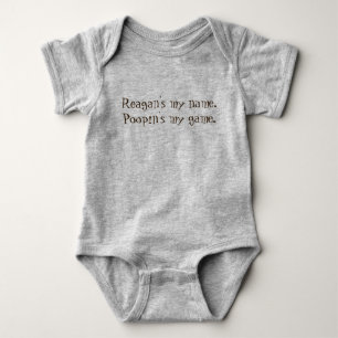 Anpassningsbar Personlig Funny Unisex Poopin är mi Tee Shirt