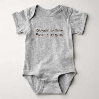 Anpassningsbar Personlig Funny Unisex Poopin är mi Tee Shirt