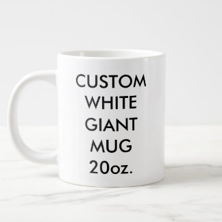 Anpassningsbar Personlig Giant Jumbo Mugg 20oz.