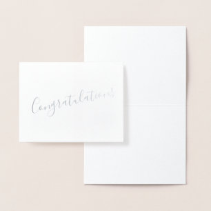 Anpassningsbar/Personlig Grattis på födelsedagen g Folierat Kort