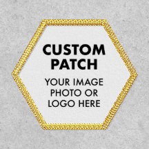 Anpassningsbar Personlig HEXAGON PATCH