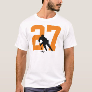 Anpassningsbar Personlig Hockey Player Number, Ora T Shirt