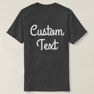 Anpassningsbar Personlig julfamilj för kvinnor i M T Shirt