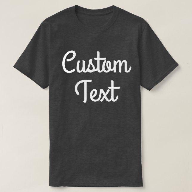 Anpassningsbar Personlig julfamilj för kvinnor i M T Shirt (Design framsida)