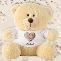 Anpassningsbar Personlig Kids Photo Namn Cute Hear