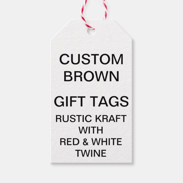 Anpassningsbar Personlig Kraft Gift Märkres Red Tw Presentetikett (Framsidan)