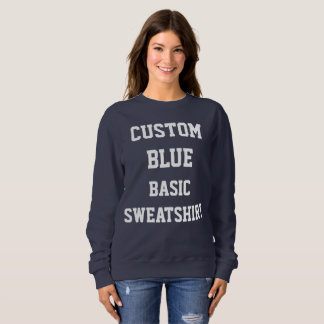 Anpassningsbar Personlig Kvinnor i BASIC NAVY SWEA T-shirt