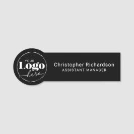 Anpassningsbar Personlig Logotyp Business Namnbricka