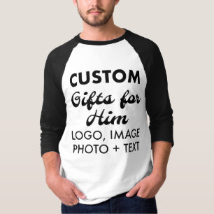 Anpassningsbar personlig Manar Black Baseball Jers T Shirt