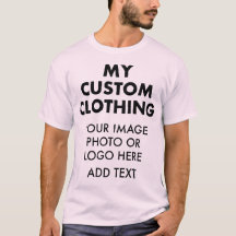 Anpassningsbar Personlig MANAR BLEK ROSA T-SHIRT