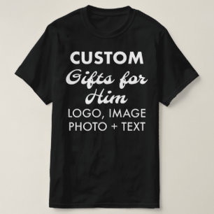Anpassningsbar personlig Manar Budget Black T-Shir T Shirt