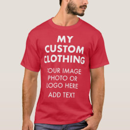 Anpassningsbar Personlig MANAR CARDINAL RED T-SHIR T Shirt