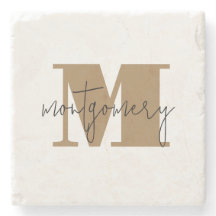 Anpassningsbar Personlig Monogram Initial Namn